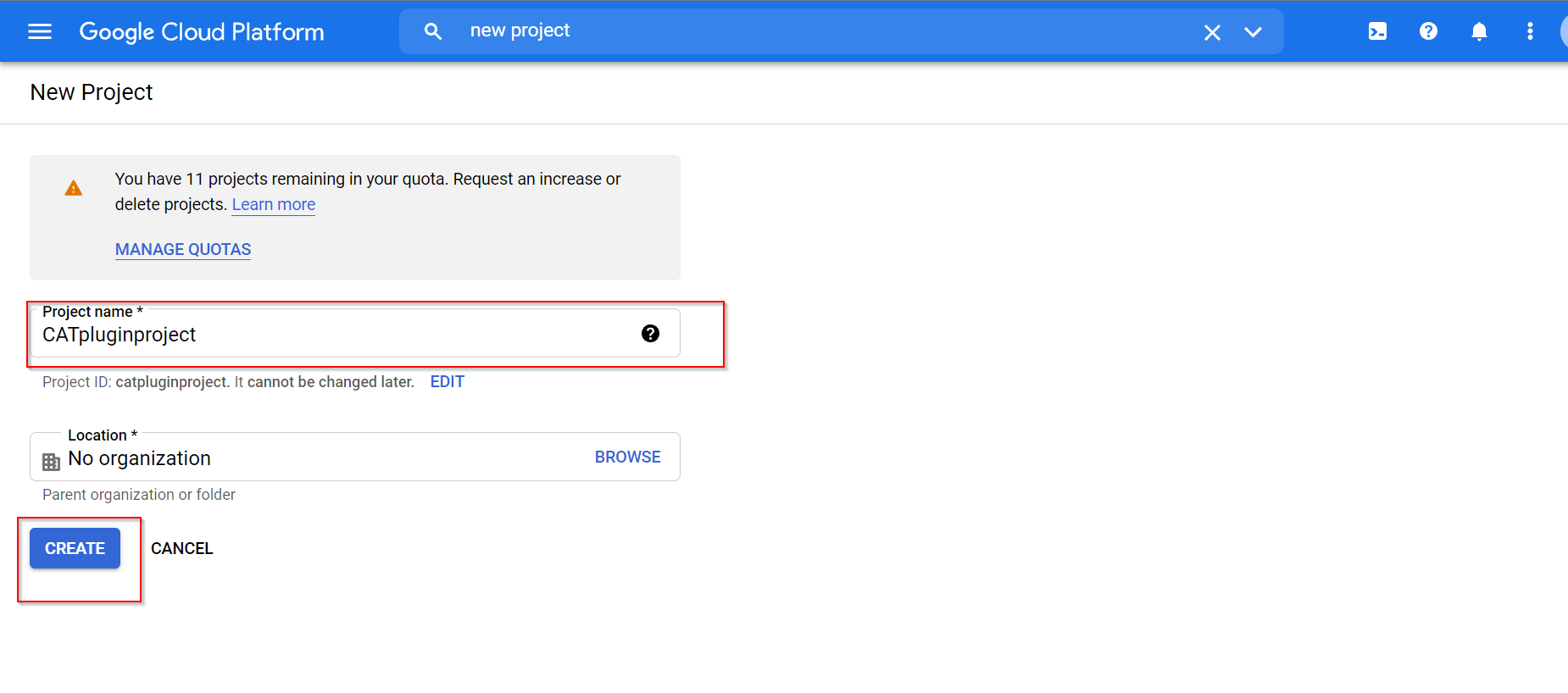 How to obtain an API key_Google_pic4